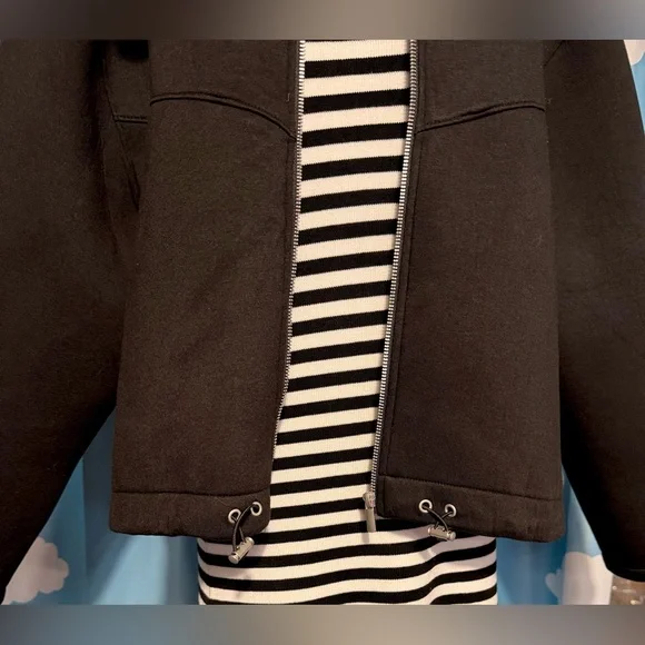 NWT Scoop sweatshirt zip hoodie in scuba/sweatshirt fabric, oversized- S - Picture 5 of 6